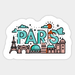 Paris Sticker